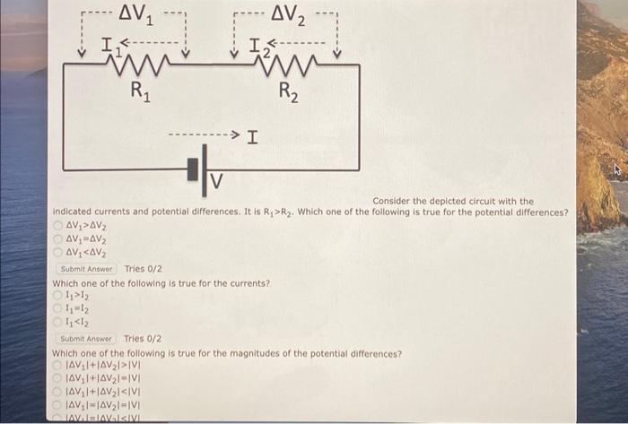 Solved Consider the depicted circuit with the indicated | Chegg.com