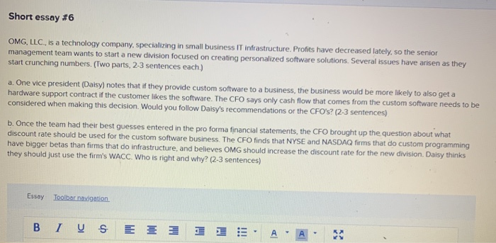starting a small business essay