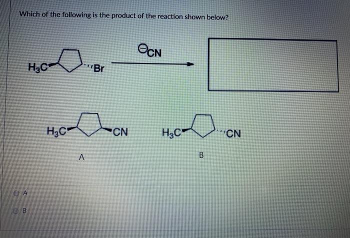 Solved Which Of The Following Will Undergo An SN1 Reaction | Chegg.com