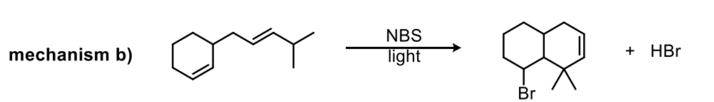 Solved what is a potential mechanism for this nbs light | Chegg.com