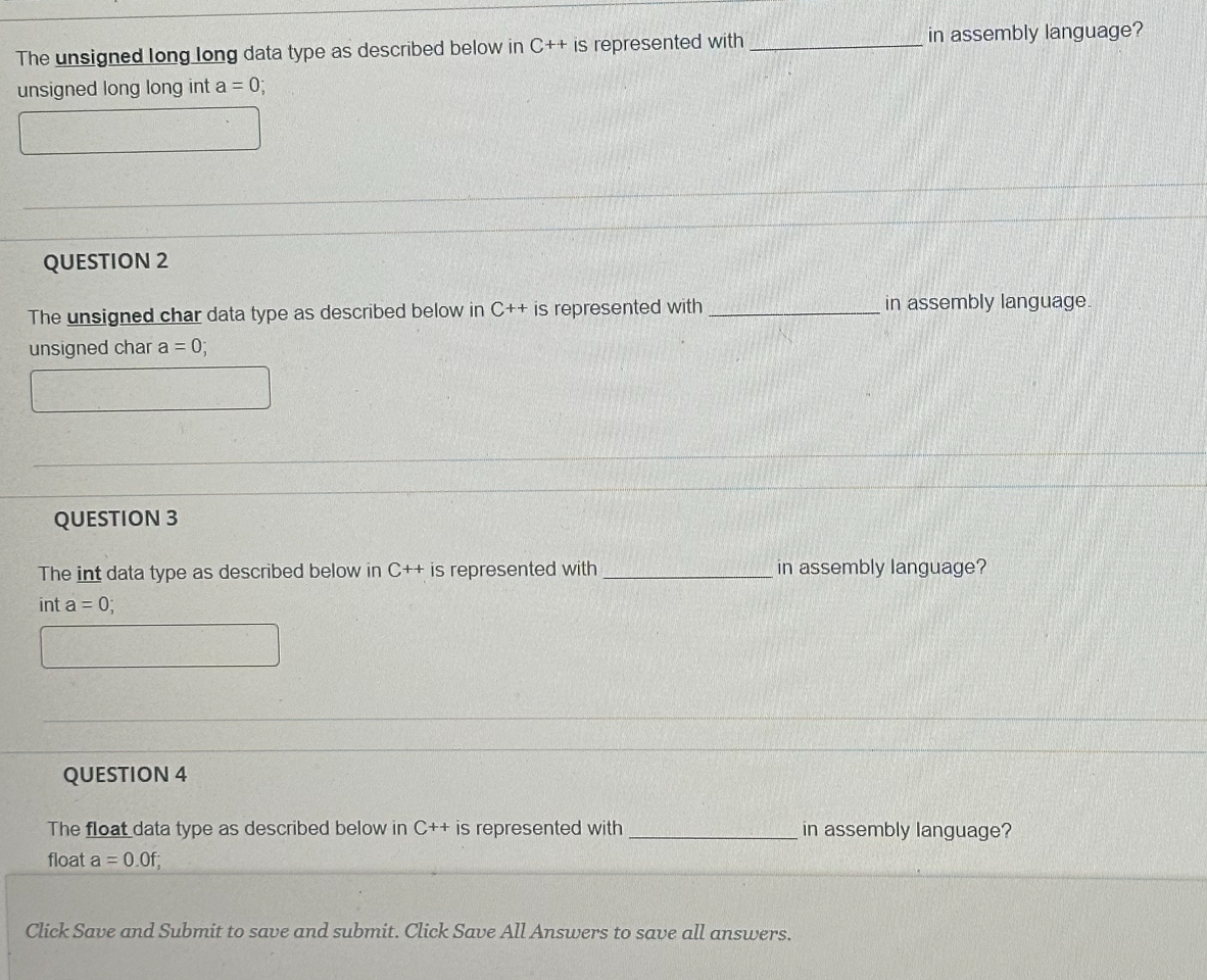 unsigned long data type in c