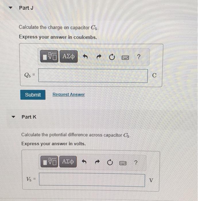 Solved In (Figure 1),C1=C5=8.3μF and C2=C3=C4=4.0μF. The | Chegg.com