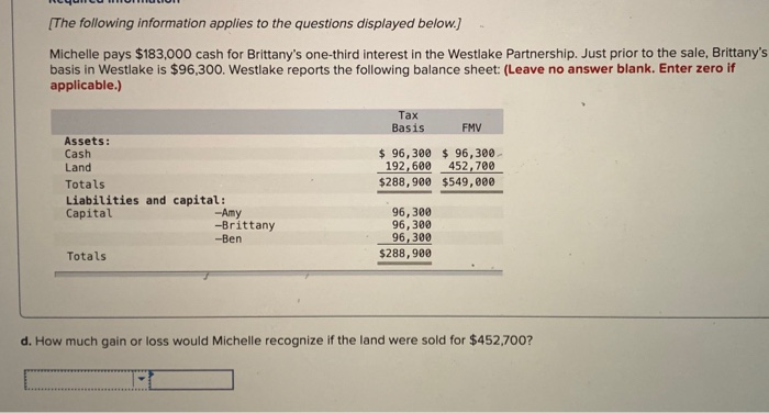 solved-michelle-pays-183-000-cash-for-brittany-s-one-third-chegg