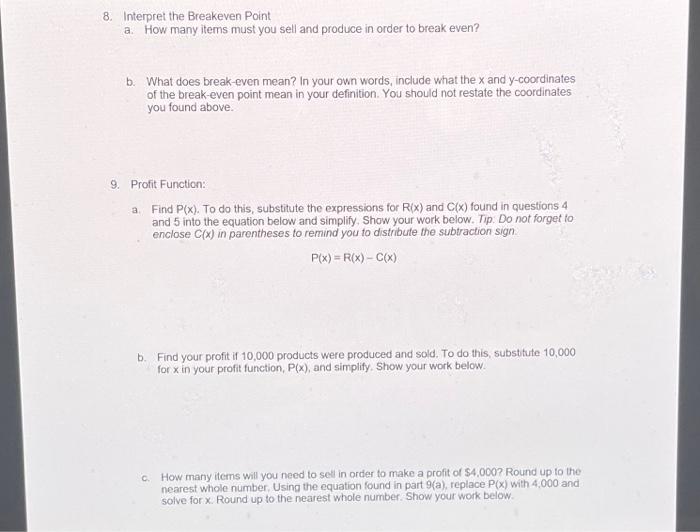 solved-8-interpret-the-breakeven-point-a-how-many-items-chegg