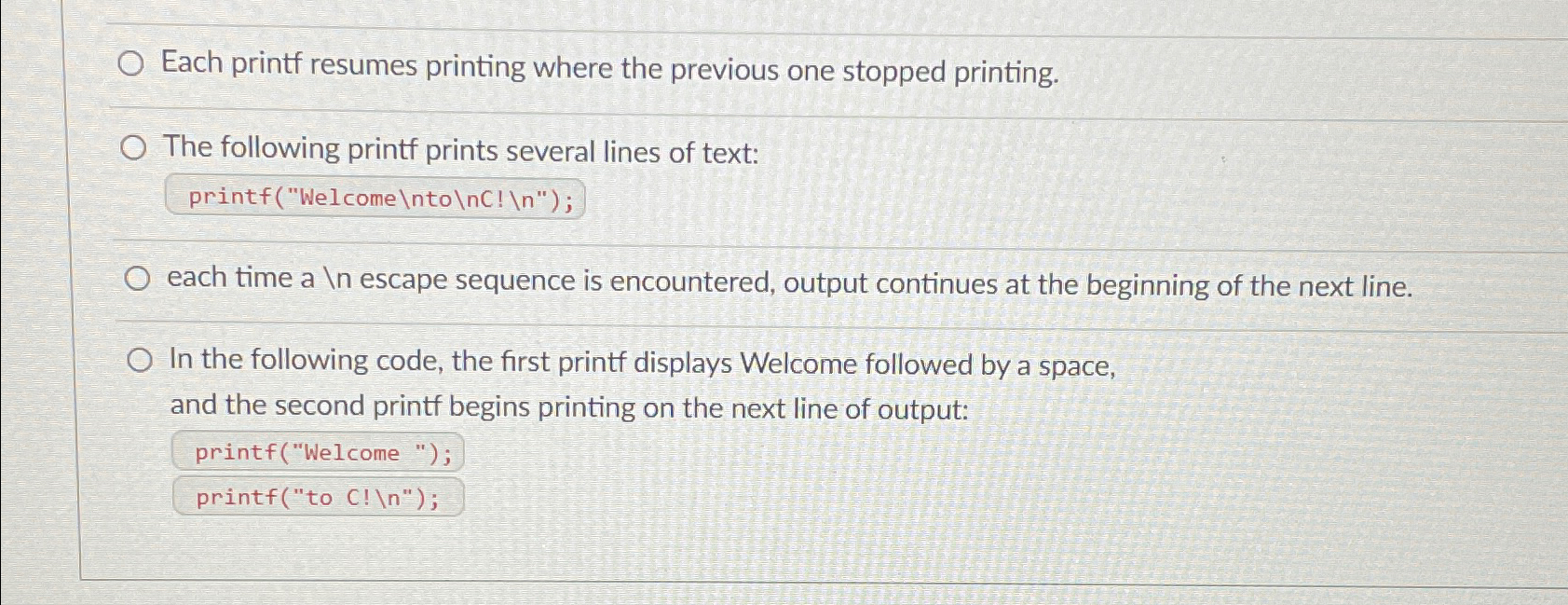 Solved Each printf resumes printing - Image