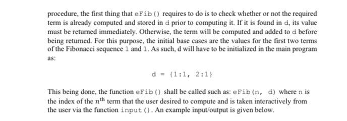 Solved Problem 3: The recursive Fibonacci sequence code | Chegg.com