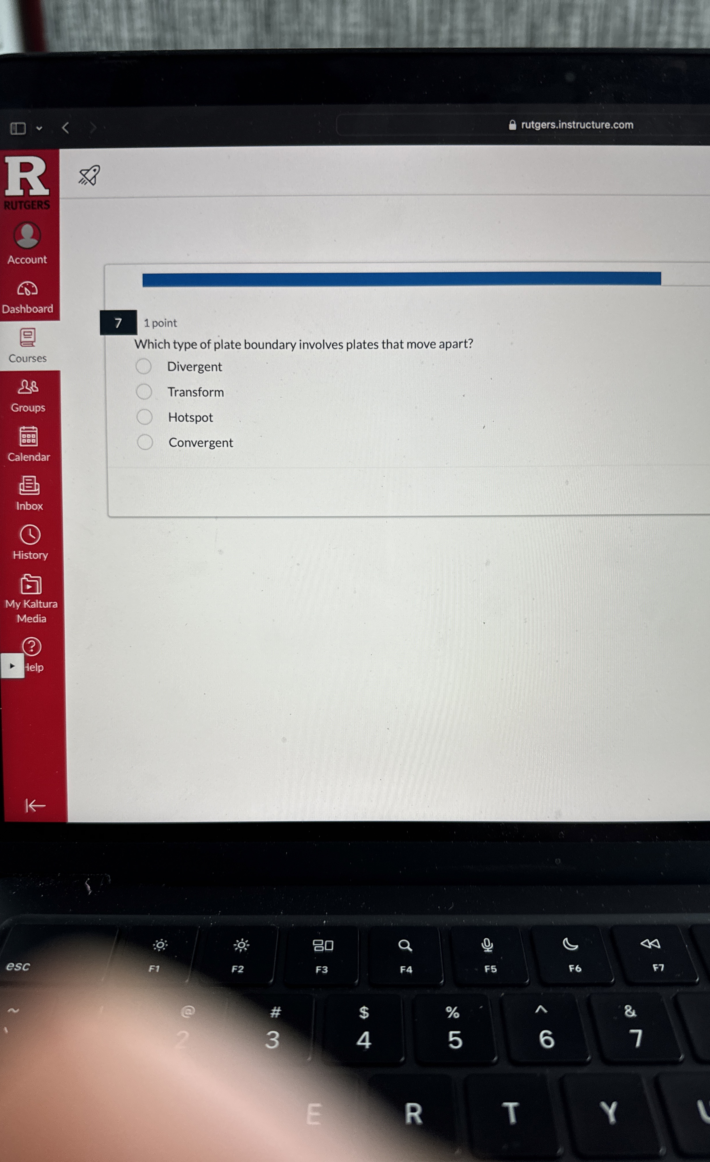 Which type of plate boundary involves plates that