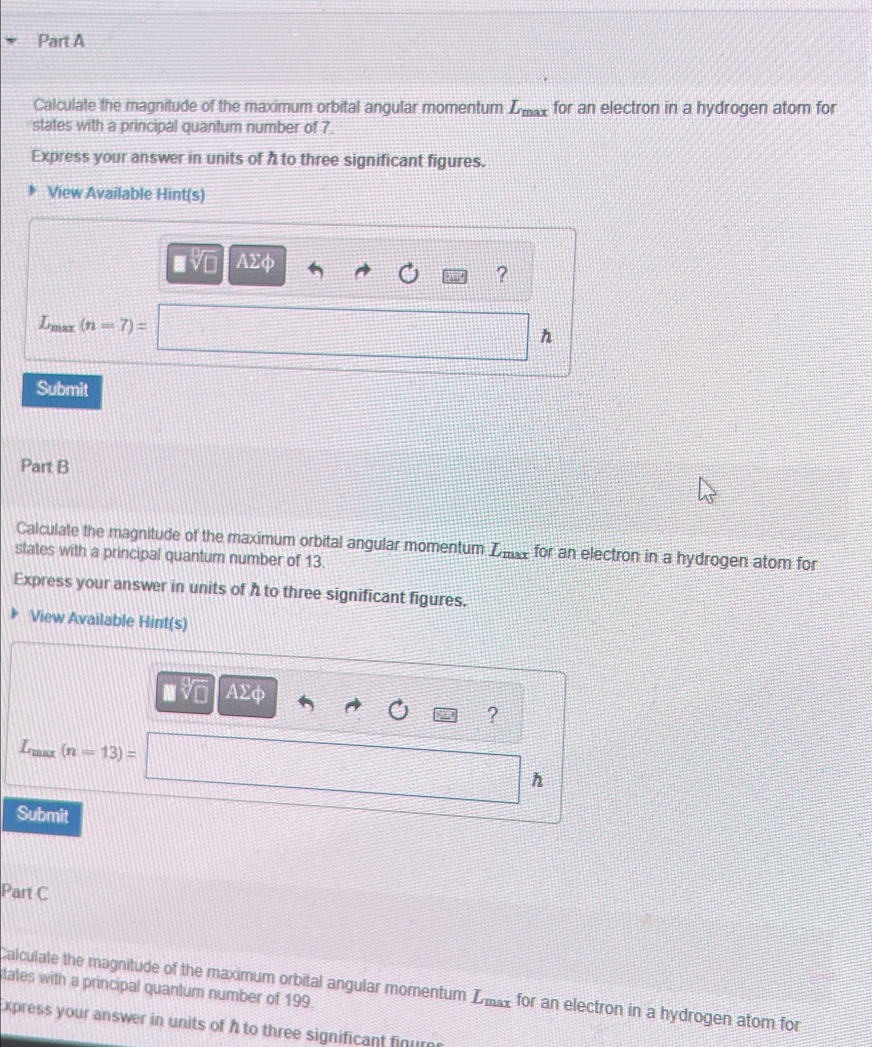 Solved Please answer all three thank you | Chegg.com