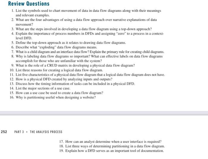 Solved answer review questions 1-19, answer problems 5-11 | Chegg.com