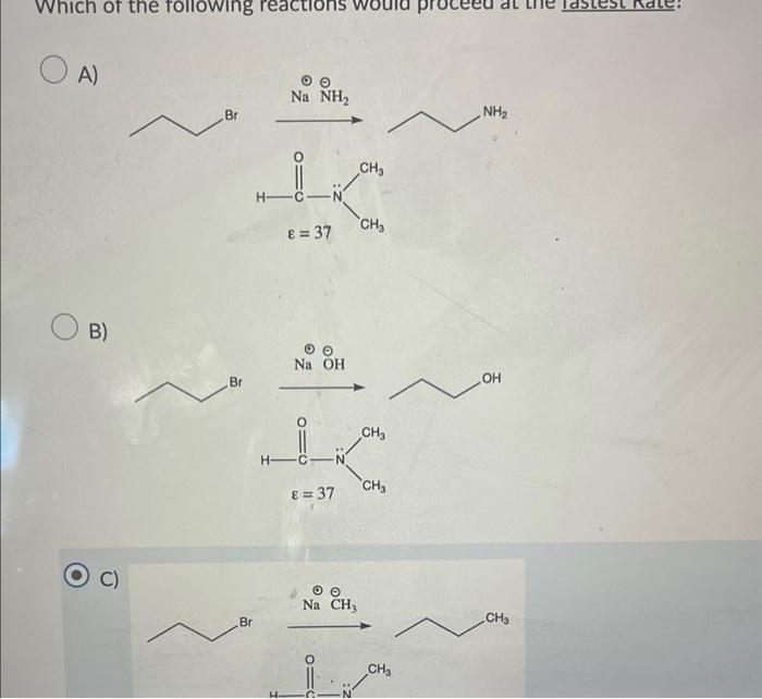 Solved A) B) C)NaCH3 | Chegg.com