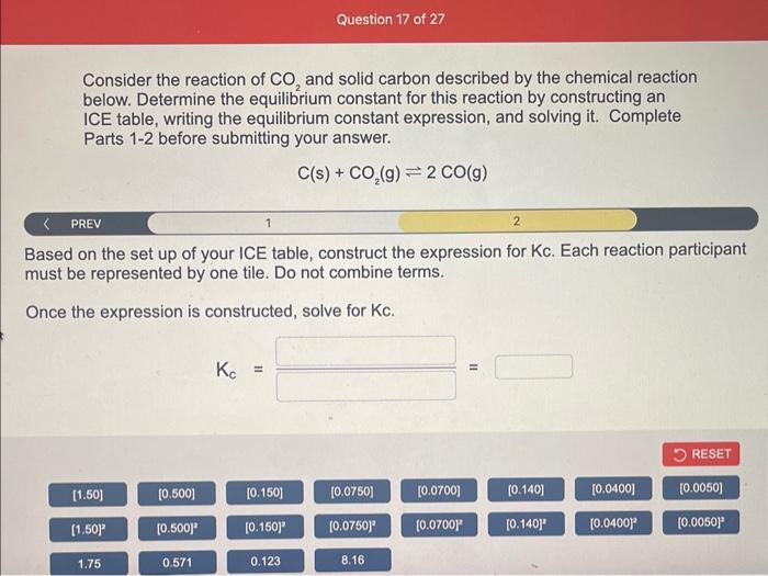 Predict The Equilibrium Concentration Of PCl5 In The | Chegg.com