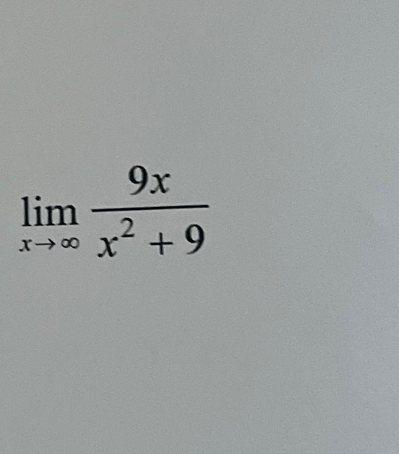 solved-limx-9xx2-9-chegg
