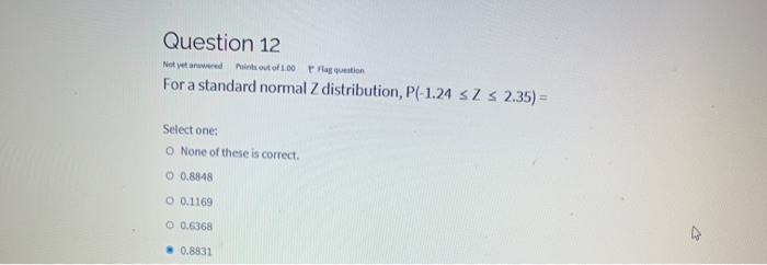 Solved Question 12 Not yet answered Points out of 1.00 Prag | Chegg.com
