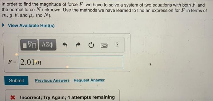 Solved Two dimensional dynamics often involves solving for | Chegg.com