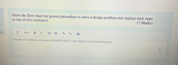 Solved Draw the flow chart for general procedure to solve a | Chegg.com