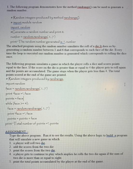 Solved 1. The following program demonstrates how the method | Chegg.com