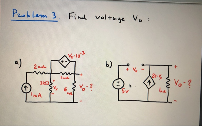 electrical find answer at: https: Images High... Solved Problem 2. Find all currents in the circuits below 3A | Chegg.com