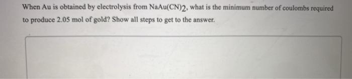oxidation number of gold in naau cn 2