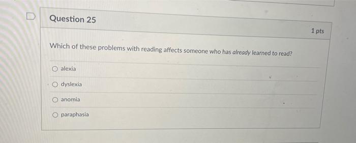 Solved Question 2 - Exam Question 23 1 pts What is one of | Chegg.com