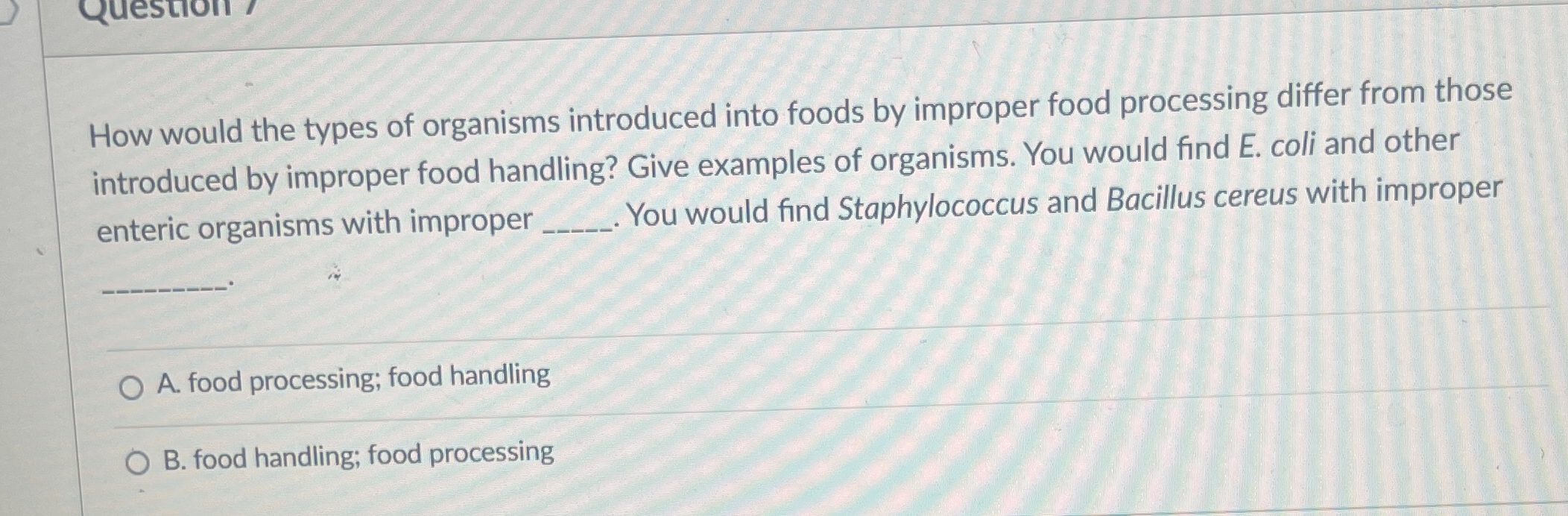 Solved How would the types of organisms introduced into | Chegg.com