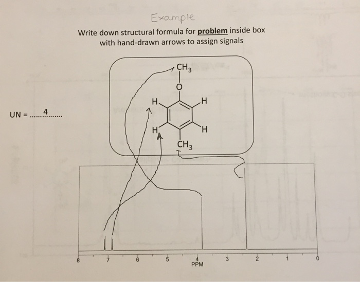 Solved Example Write down structural formula for problem | Chegg.com