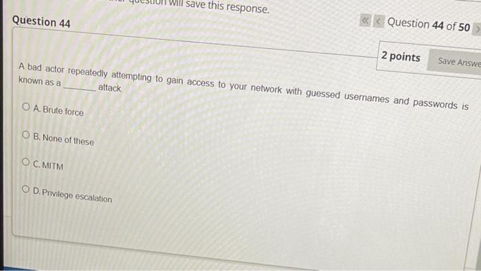 Solved Question 42 2 points Save Answer IPv6 addresses are | Chegg.com