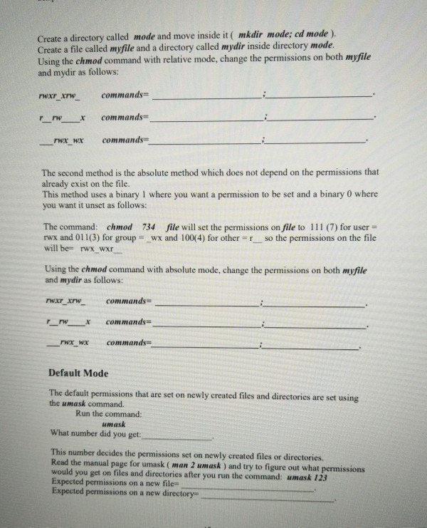 Solved Objectives After completing this lab, the student | Chegg.com