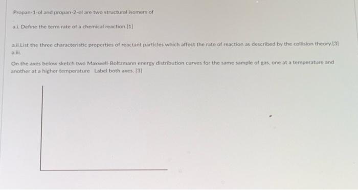 propan 1 ol and propan 2 ol are position isomers