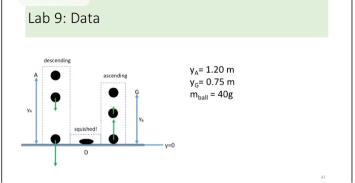 Solved Lab 9: Bouncy Ball Lab Must Haves Sketch of the | Chegg.com