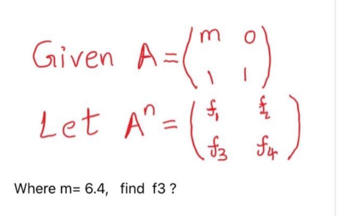 Solved find e^At and by finding the matrix you will get the | Chegg.com