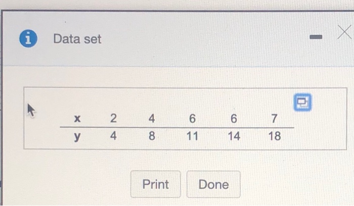Solved b) By hand, compute the correlation coefficient. The | Chegg.com