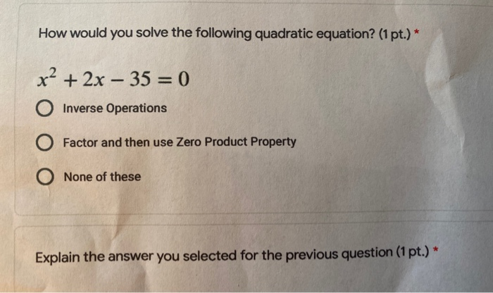 Solved we have to solve and explain why we chose that method | Chegg.com