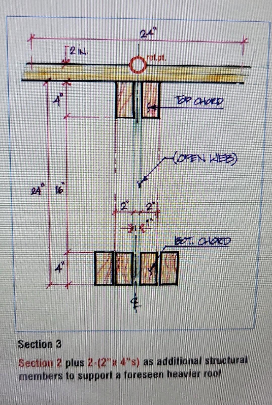 Section 1 Truss Joist as the only structural member | Chegg.com