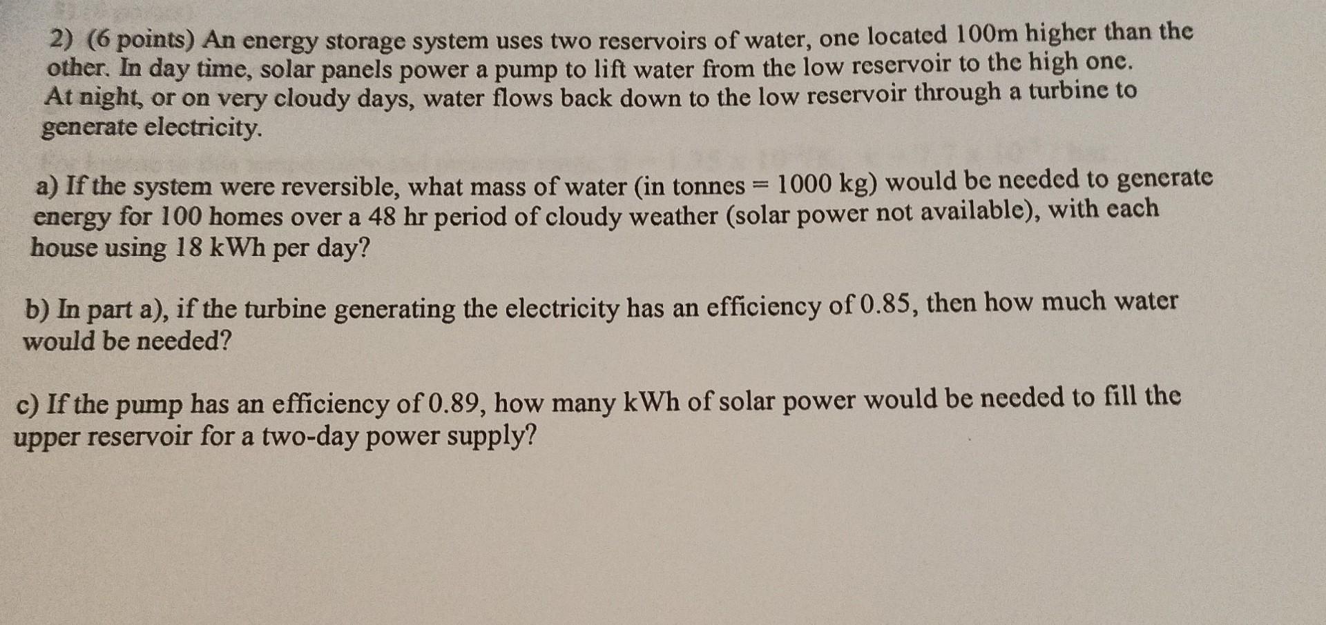 homework 2 energy storage answers