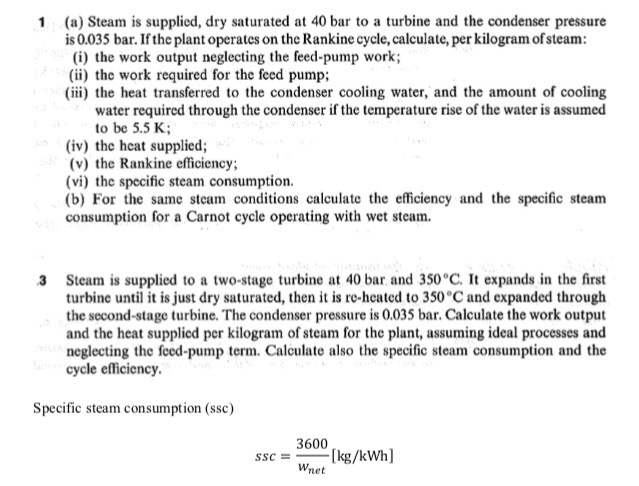 solved-1-a-steam-is-supplied-dry-saturated-at-40-bar-to-a-chegg