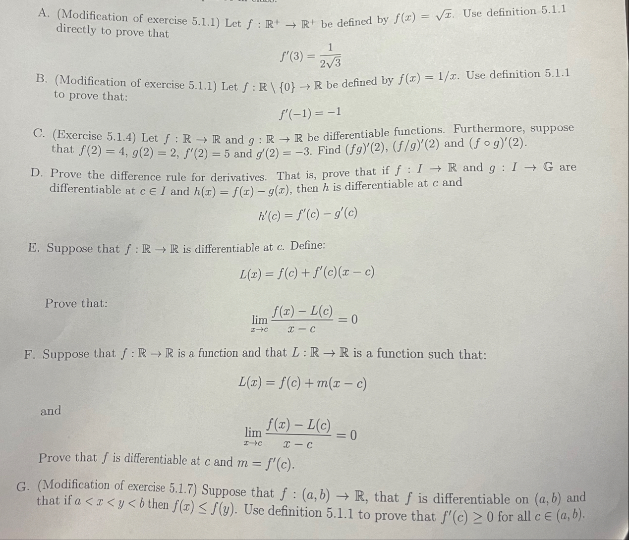 Solved Please prove and explain everything in depth, and | Chegg.com