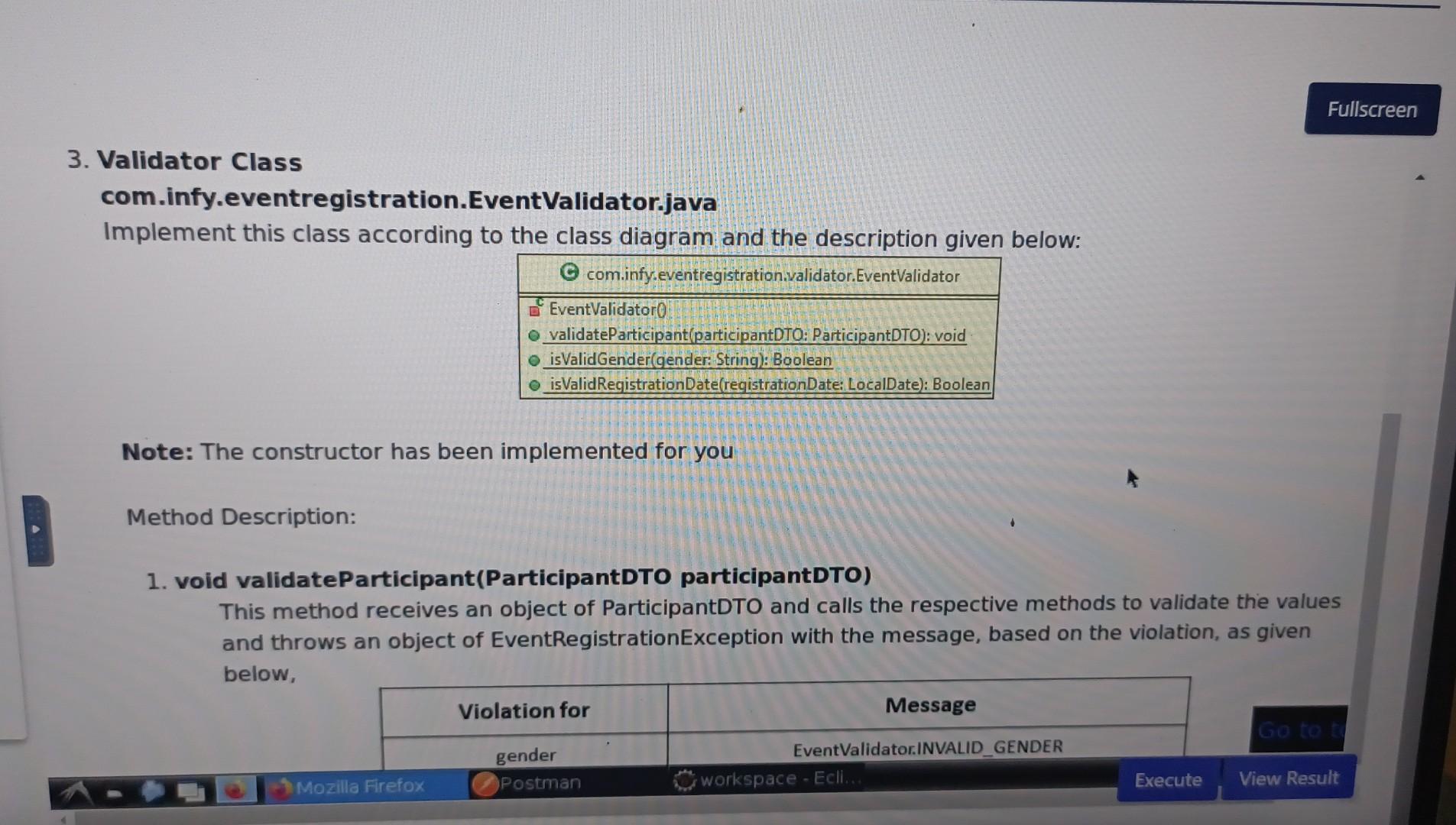 Solved In this assessment, you are going to build an Event | Chegg.com