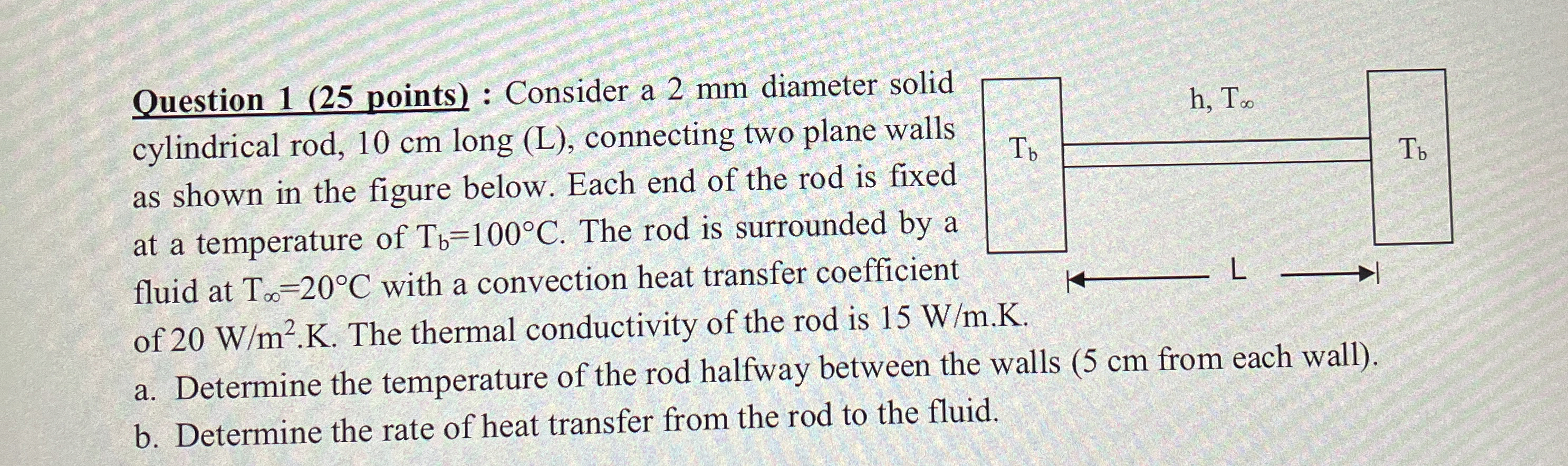 Solved Question Points Consider A Mm Diameter Chegg Com