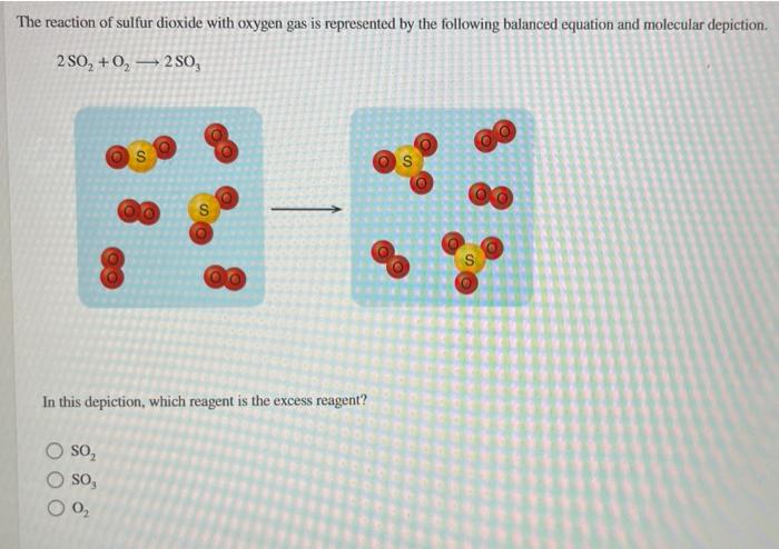 solved-the-reaction-of-sulfur-dioxide-with-oxygen-gas-is-chegg