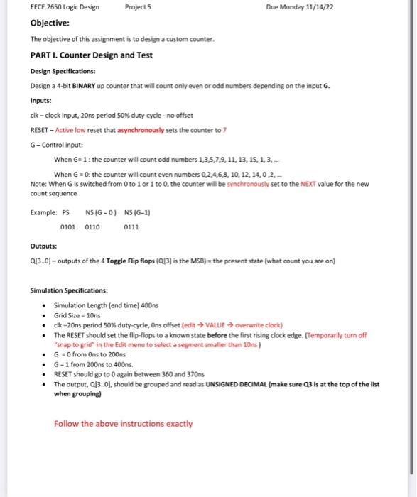 Solved Objective: The objective of this assignment is to | Chegg.com