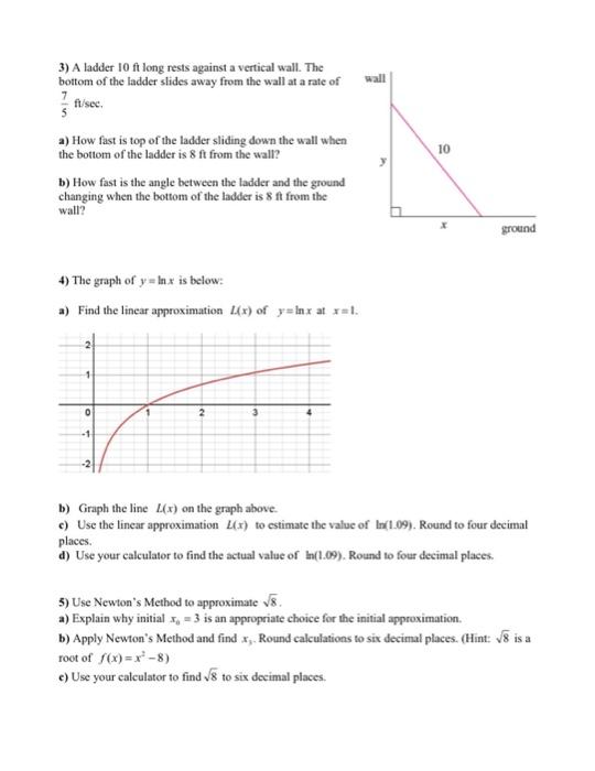 Solved MATH 18I: Calculus I Exam 1II: Written Part - Fall | Chegg.com
