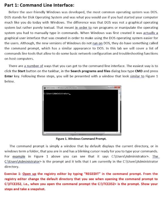 command line interface windows