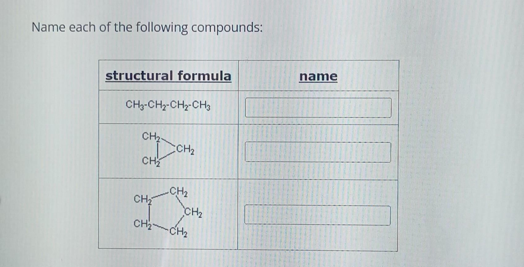 Solved Alkanes Cycloalkanes And Alkyl Groups Hydrocarbons 6525