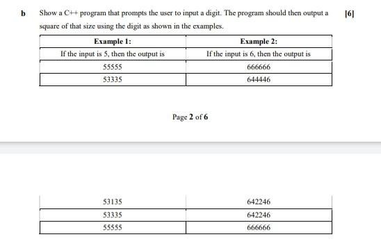 Solved b 161 Show a CH program that prompts the user to | Chegg.com
