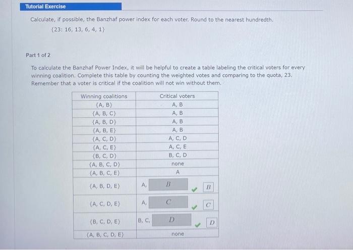 Solved  Number of voters 37 36 32 22 33 26 D С A B A C 기 A