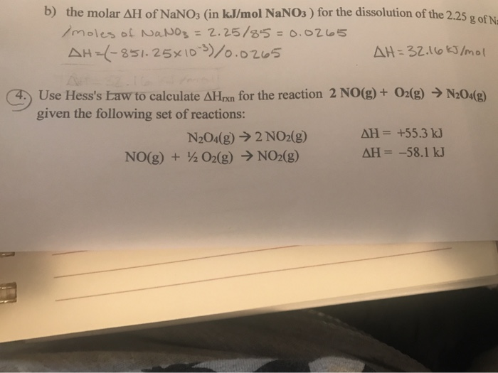 Solved Use Hess's Law to calculate Delt Hrxn for the | Chegg.com