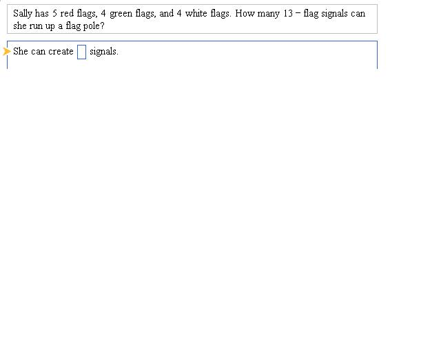 Solved Sally Has 5 Red Flags 4 Green Flags And 4 White
