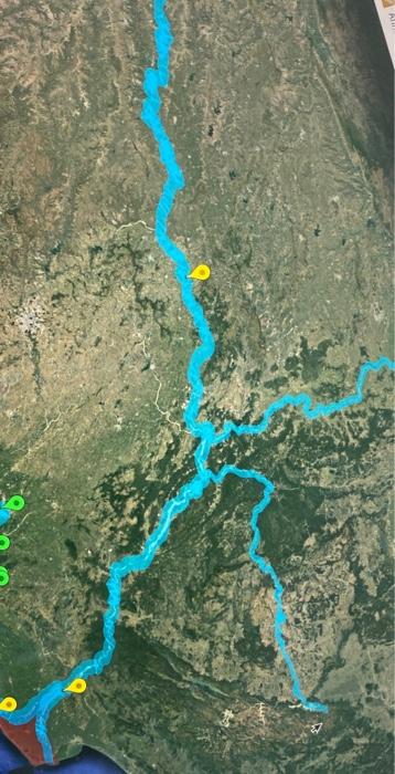 where is the godavari river located on a map
