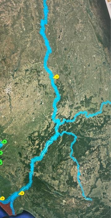 godavari river map