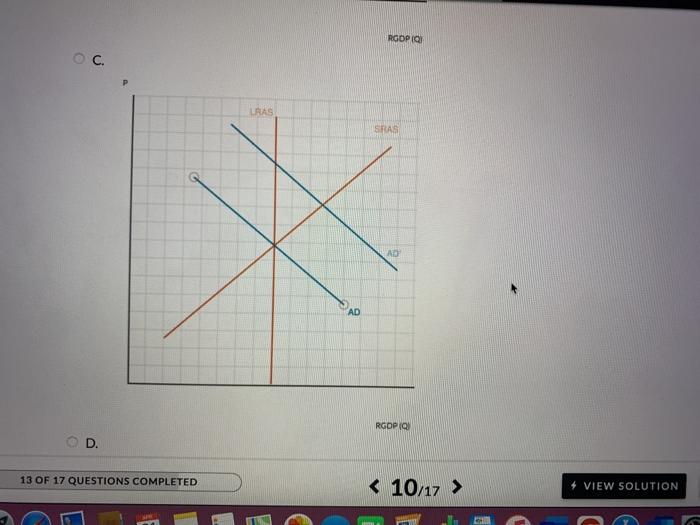 Solved Part 1 (1 point) Feedback O See Hint The economy is | Chegg.com